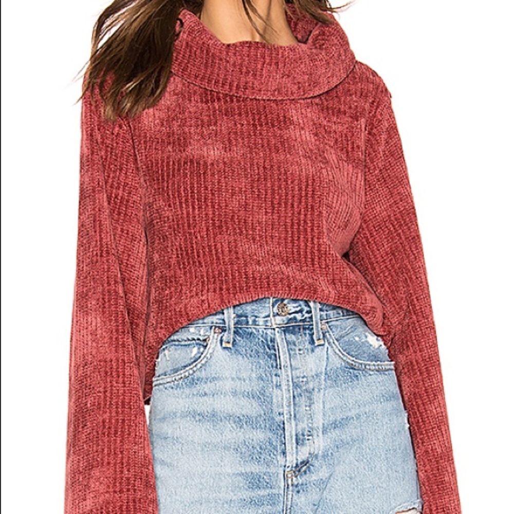 MINKPINK whole hearted sweater size Small